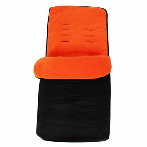 X12 Budget Footmuff - Black/Orange