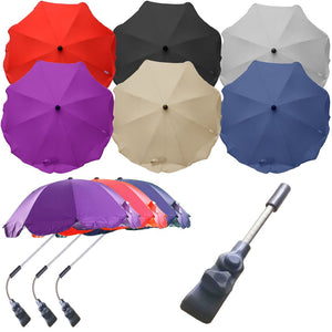 (x12 Units) iSafe Universal Stroller And Prams Parasol Umbrella